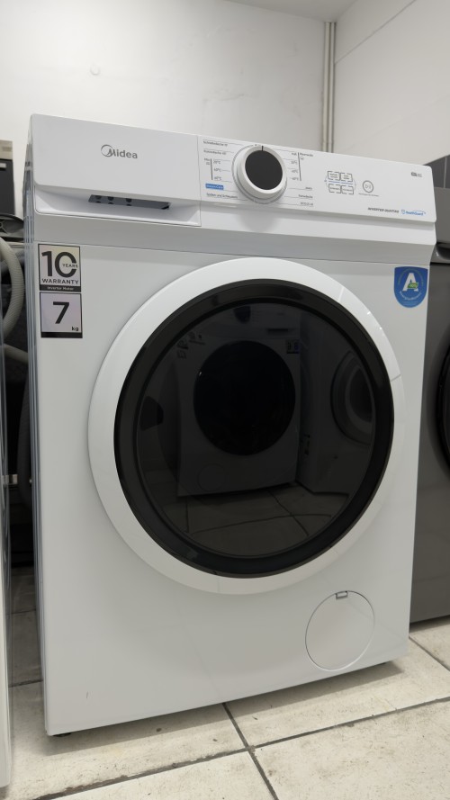 Midea 7 kg, MF10EW70BA10 – Mașină de spălat rufe, Clasa A, Inverter Quattro, import Germania 🇩🇪