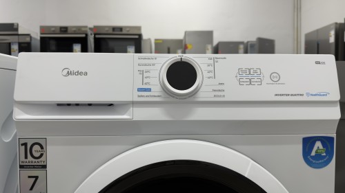 Midea 7 kg, MF10EW70BA10 – Mașină de spălat rufe, Clasa A, Inverter Quattro, import Germania 🇩🇪