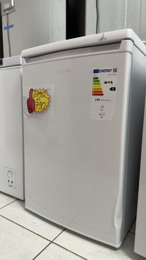 Exquisit 91 L, GS512-040E – Congelator, Clasa E, Alb, import Germania 🇩🇪