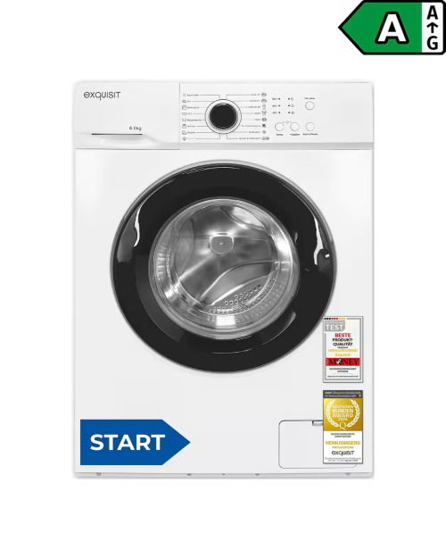 Exquisit 6 kg WA56110-020A, Mașină de spălat rufe, Clasa A – import Germania 🇩🇪