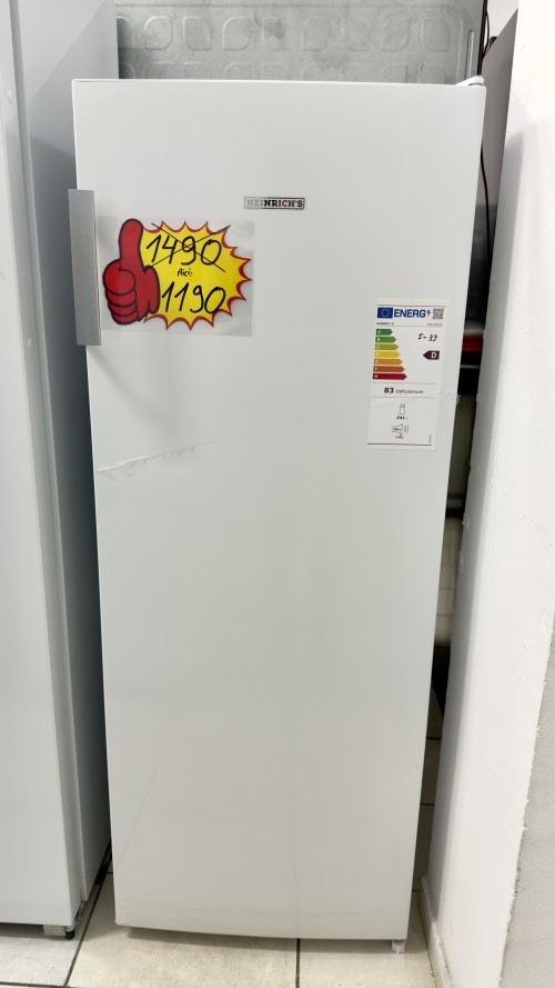 Heinrich’s 241 L, HVK 3196 W – Frigider , Clasa D, Alb | import Germania 🇩🇪