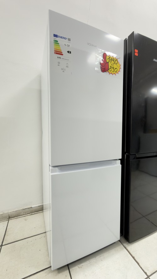 Bomann 175 L KG 320.2 –Combină frigorifică, Clasa E, Alb – import Germania 🇩🇪
