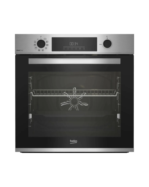 Beko 72 L, BBIM12300XMPEF – Cuptor electric încorporabil Clasa A+, inox, AeroPerfect, FlexiCrisp – import Germania 🇩🇪