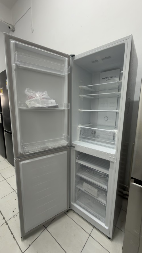 Gorenje 256 L, NRK418ECW4 – Combină frigorifică NoFrost, Multiflow 360°, Clasa E, import Germania 🇩🇪