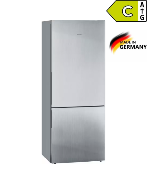 Siemens 419 L, KG49EAICA – Combină frigorifică inox, Clasa C, iSensoric, import Germania 🇩🇪