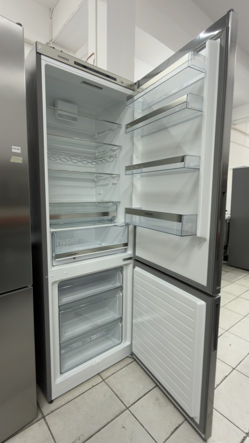 Siemens 419 L, KG49EAICA – Combină frigorifică inox, Clasa C, iSensoric, import Germania 🇩🇪