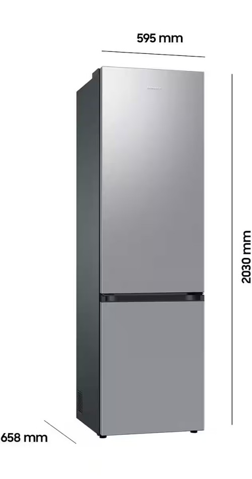 Samsung 390 L, RL38C600CSA – Combină frigorifică inox, Clasa C, All-Around Cooling, import Germania 🇩🇪