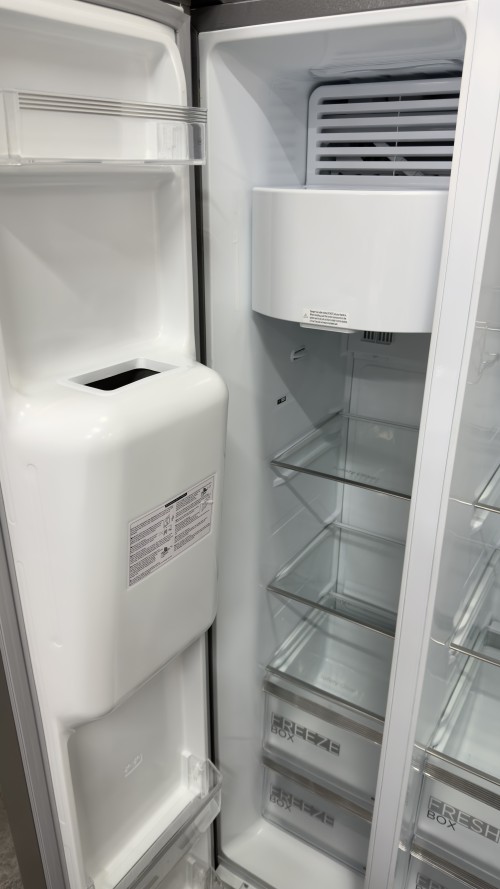 Midea 516 L , KS-EIX 6.23 – Combină Frigorifică  Side by Side cu Home Bar, Dozator apă & gheață, Inox, import Germania 🇩🇪