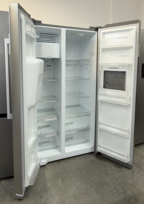 Midea 516 L , KS-EIX 6.23 – Combină Frigorifică  Side by Side cu Home Bar, Dozator apă & gheață, Inox, import Germania 🇩🇪