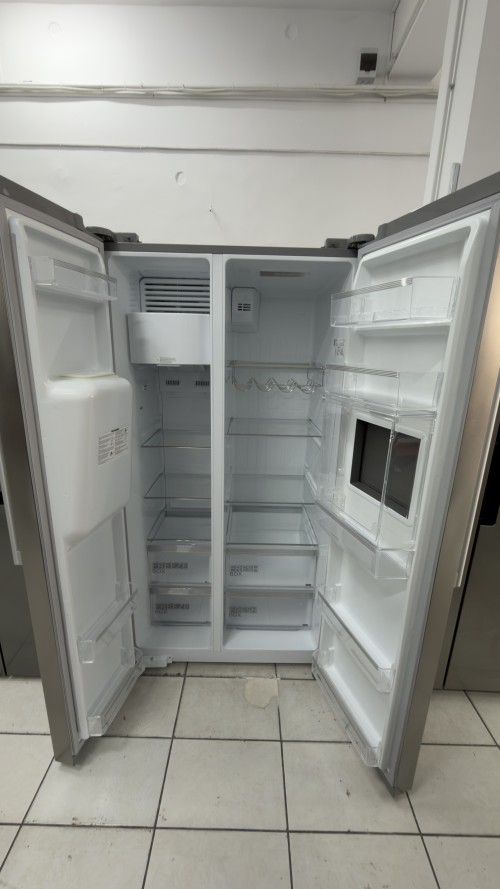 Midea 516 L , KS-EIX 6.23 – Combină Frigorifică  Side by Side cu Home Bar, Dozator apă & gheață, Inox, import Germania 🇩🇪