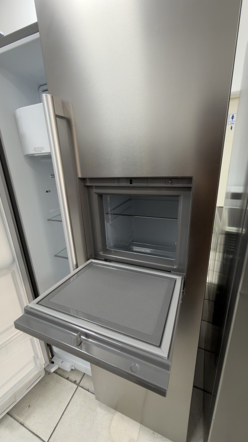 Midea 516 L , KS-EIX 6.23 – Combină Frigorifică  Side by Side cu Home Bar, Dozator apă & gheață, Inox, import Germania 🇩🇪