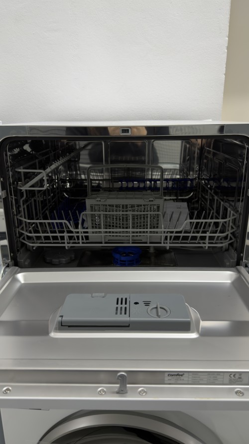 Comfee 6 seturi, KWH-TD602E-W-FR – Mașină de spălat vase compactă import Germania 🇩🇪