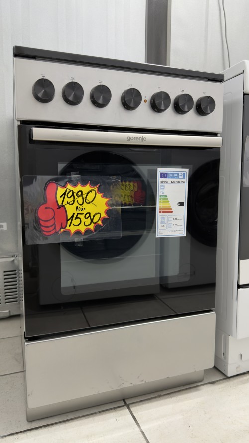 Gorenje GEC5B41SG – Aragaz electric vitroceramic 50 cm, cuptor electric, import Germania 🇩🇪