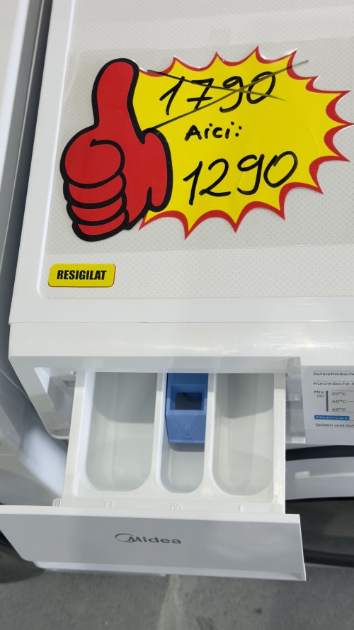 Midea 7 kg, MF10EW70BA10 – Mașină de spălat rufe slim import Germania 🇩🇪