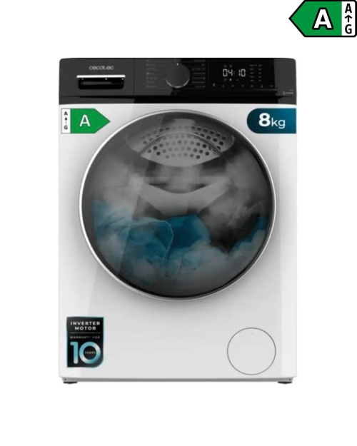 Cecotec 8 kg, 01924 – Mașină de spălat rufe import Germania 🇩🇪