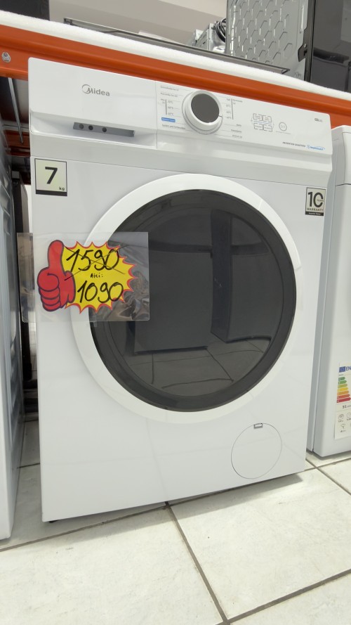 Midea 7 kg, MF10EW70BA10 – Mașină de spălat rufe slim Clasa A, import Germania 🇩🇪