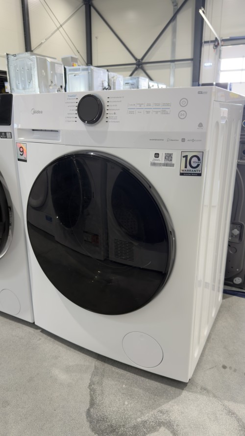 Midea 9 kg, MF200W90WB-14A – Mașină de spălat rufe SteamCare, import Germania 🇩🇪