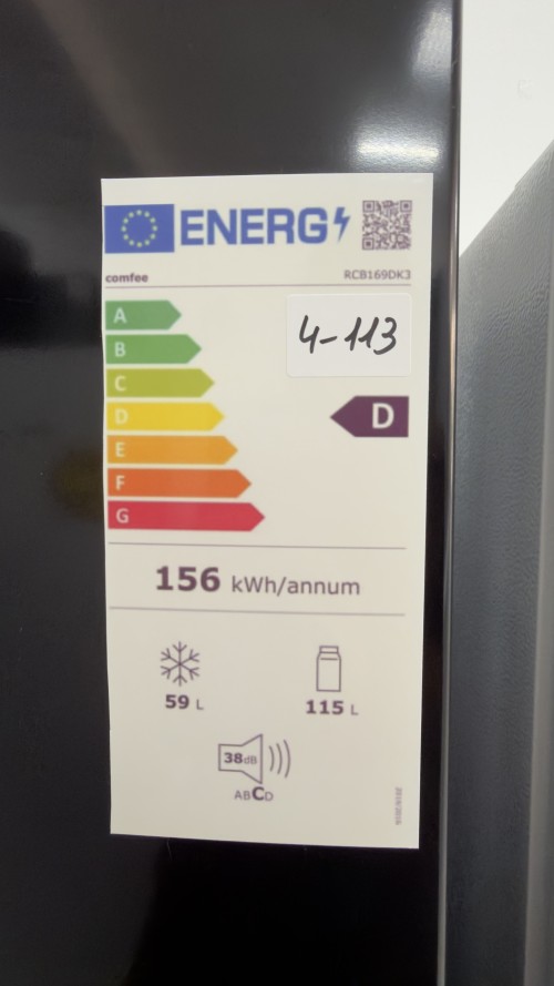 Comfee 174 L, RCB169DK3 – Combină frigorifică congelator jos, import Germania 🇩🇪