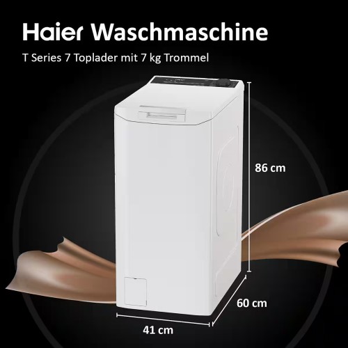 Haier 7 kg, THASNQ476TM5-84 – Mașină de spălat rufe cu încărcare verticală import Germania 🇩🇪