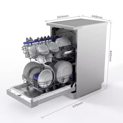 Midea 9 seturi, SF 3.45N PRO – Mașină de spălat vase import Germania 🇩🇪