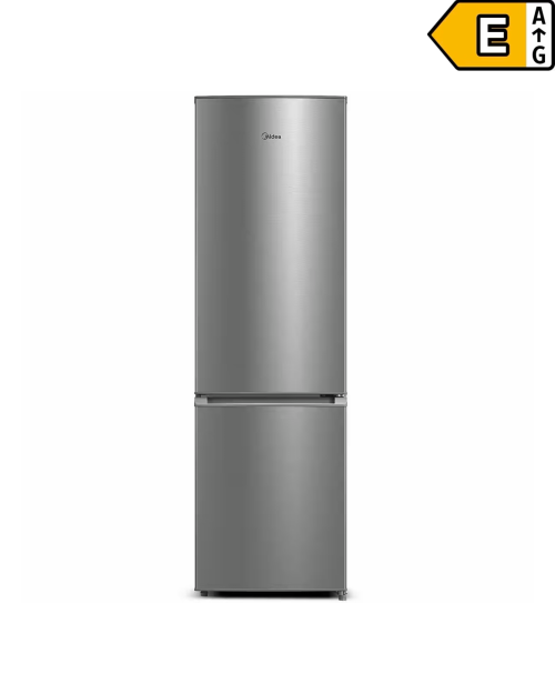 Midea 270 L, MERB276FGE02A – Combină frigorifică inox, Clasa E, control electronic – import Germania 🇩🇪