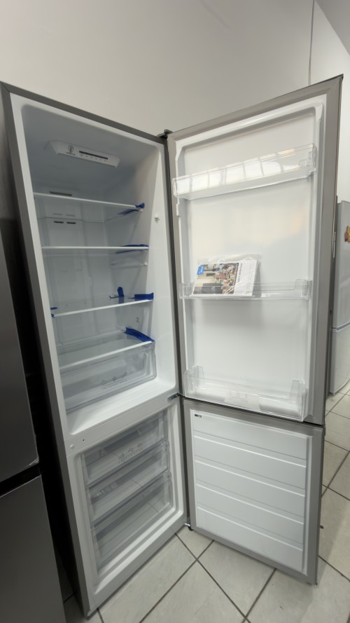 Midea 270 L, MERB276FGE02A – Combină frigorifică inox, Clasa E, control electronic – import Germania 🇩🇪