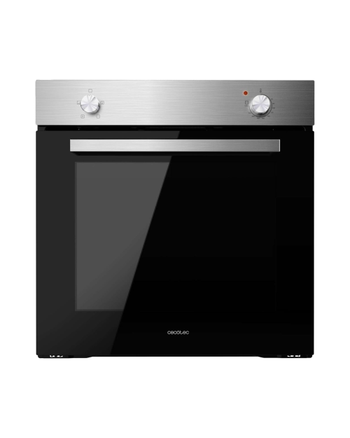 Cecotec 02270 – Cuptor electric încorporabil, inox & sticlă neagră, Clasa E, 60 cm, import Germania