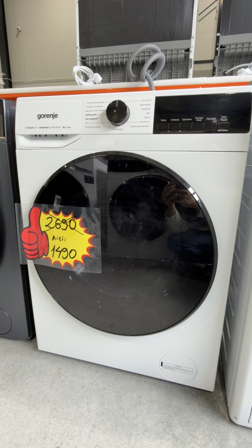 Gorenje 8 kg/5 kg, WDAM854AP – Mașină de spălat rufe cu uscător,Clasa A/D, import Germania 🇩🇪