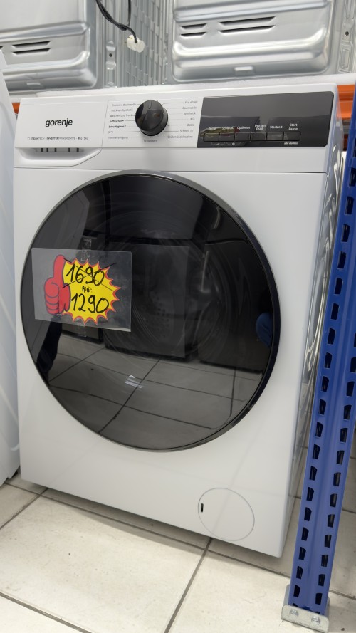 Gorenje 8 kg/5 kg, WDAM854AP – Mașină de spălat rufe cu uscător,Clasa A/D, import Germania 🇩🇪