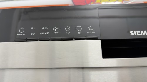 Siemens 13 seturi, SN43ES14VE – Mașină de spălat vase, Clasa C, 60 cm, inox, import Germania 🇩🇪