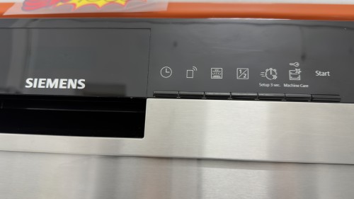 Siemens 13 seturi, SN43ES14VE – Mașină de spălat vase, Clasa C, 60 cm, inox, import Germania 🇩🇪