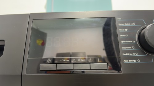 Cecotec 12kg, EU01_100633 – Mașină de spălat rufe, alb & negru, Clasa A, import Germania 🇩🇪