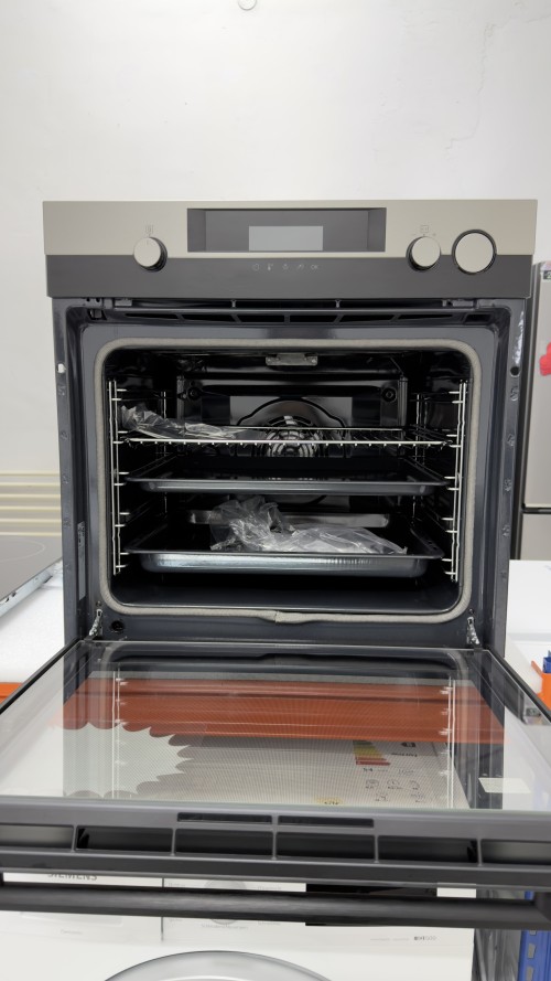 AEG 71L, BSS57606BM – Cuptor electric încorporabil, inox & sticlă neagră, Clasa A+, 60 cm, import Germania 🇩🇪