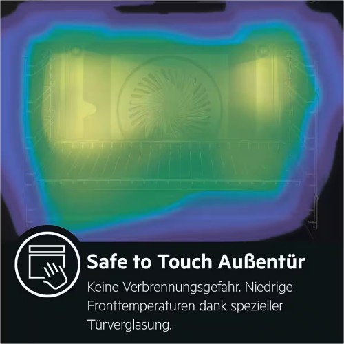 AEG 71L, BSS57606BM – Cuptor electric încorporabil, inox & sticlă neagră, Clasa A+, 60 cm, import Germania 🇩🇪