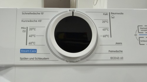 Midea 7 kg, MF10EW70B – Mașină de spălat rufe slim, Clasa A, Inverter Quattro, Steam Care, import Germania 🇩🇪
