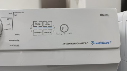 Midea 7 kg, MF10EW70B – Mașină de spălat rufe slim, Clasa A, Inverter Quattro, Steam Care, import Germania 🇩🇪