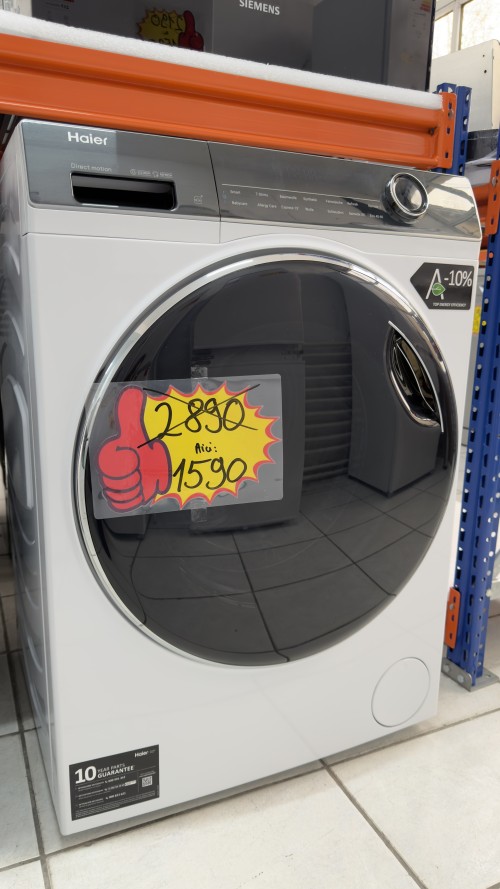 Haier 9 kg, HW90-BD14979EU1 – Mașină de spălat rufe, Clasa A, Direct Motion, import Germania 🇩🇪