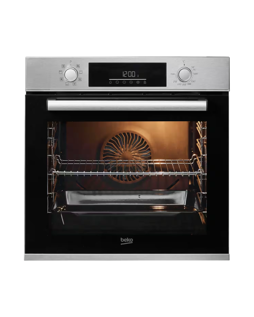 Beko 72L, BBIM12300X –Cuptor electric încorporabil inox, Clasa A, ventilator