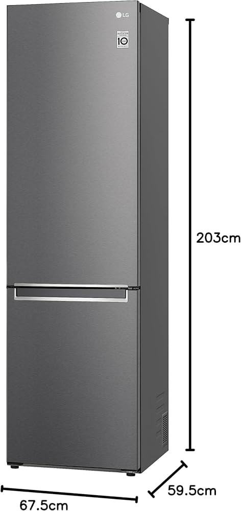 LG 384 L, GBP62DSNCN1 – combină frigorifică, No Frost, Fresh Converter, Clasa C, import Germania 🇩🇪