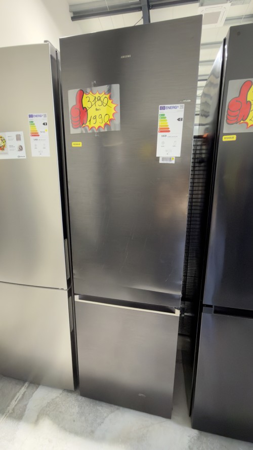 Samsung 390L, RL38C602CB1 – combină frigorifică inox, No Frost+, All-Around Cooling, Clasa C, import Germania 🇩🇪