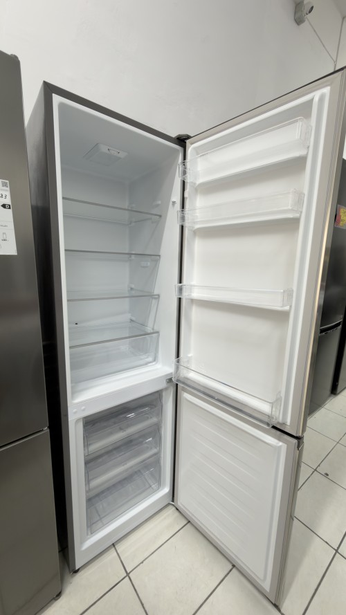 Bomann 268 L, KG 7353 – combină frigorifică inox, No Frost, Clasa C, import Germania 🇩🇪