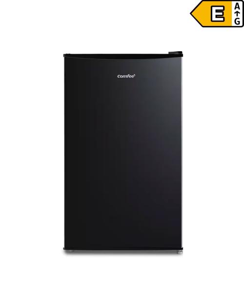 Comfee 80L, RCD115DK2 – frigider compact cu congelator, Clasa E, Negru, import Germania 🇩🇪