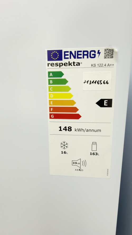 Respekta 179 L, KS 122.4 A++ – combină frigorifică încorporabil, Clasa E, import Germania 🇩🇪