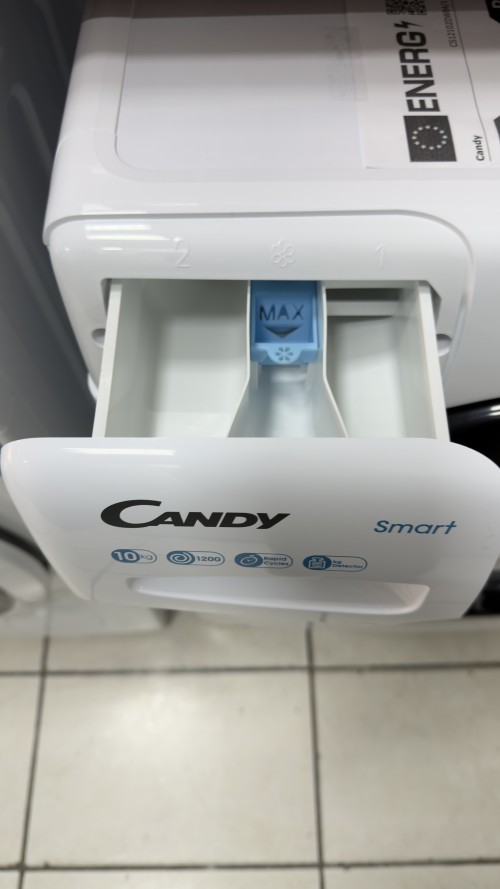 Candy 10 kg, CS12102DWB4/1-47 –Mașină de spălat rufe 1200 rpm, Clasa B, import Germania 🇩🇪