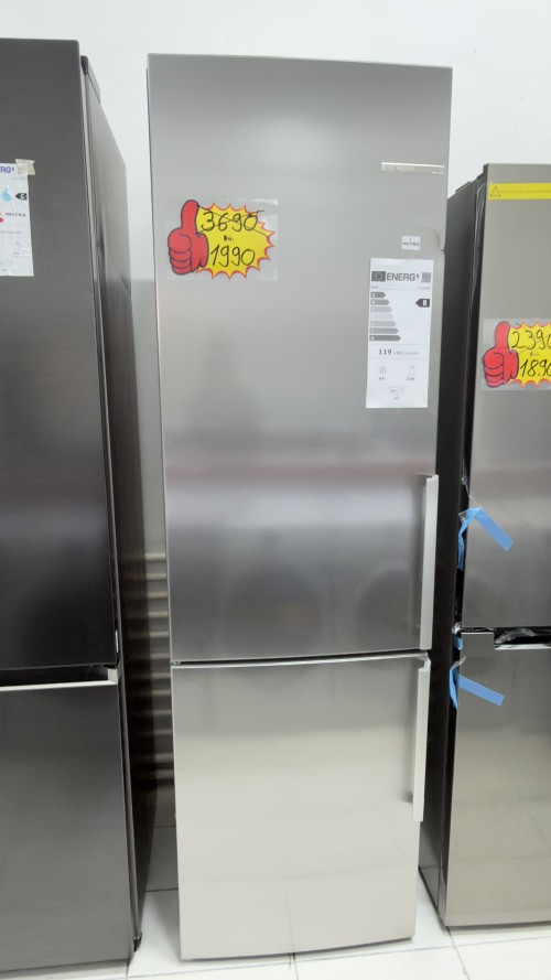 Bosch 343 L, KGE398IBP – combină frigorifică, Clasa B, inox, import Germania 🇩🇪