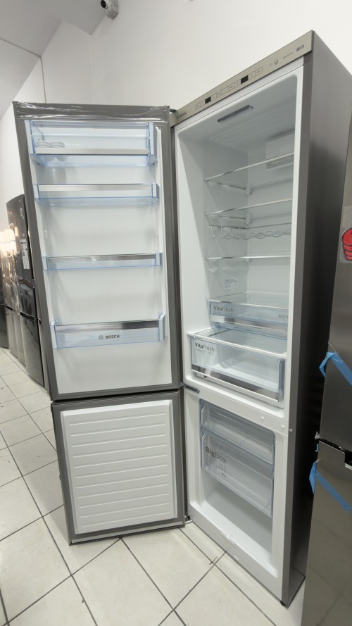 Bosch 343 L, KGE398IBP – combină frigorifică, Clasa B, inox, import Germania 🇩🇪