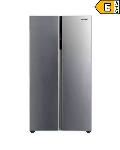 Comfee 460L, RCS609IX2 – combină frigorifică side by side, No Frost, inox, Clasa E, import Germania 🇩🇪