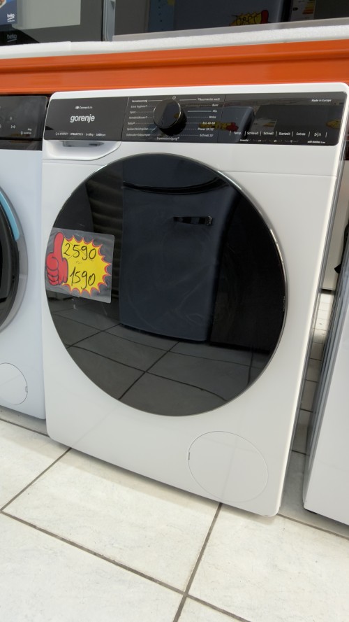 Gorenje 10 kg, WPNA14A3TS – mașină de spălat rufe 10 kg, 1400 rpm, SteamTech, Clasa A, import Germania 🇩🇪