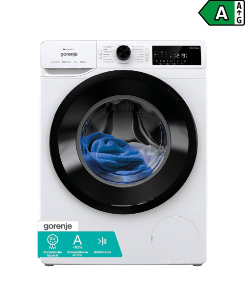 Gorenje 7 kg WPAM74A1T – mașină de spălat rufe, 1400 rpm, Clasa A, SteamTech, import Germania 🇩🇪