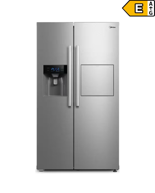 Midea 516 L , KS-EIX 6.23 – Combină Frigorifică  Side by Side cu Home Bar, Dozator apă & gheață, Inox, import Germania 🇩🇪
